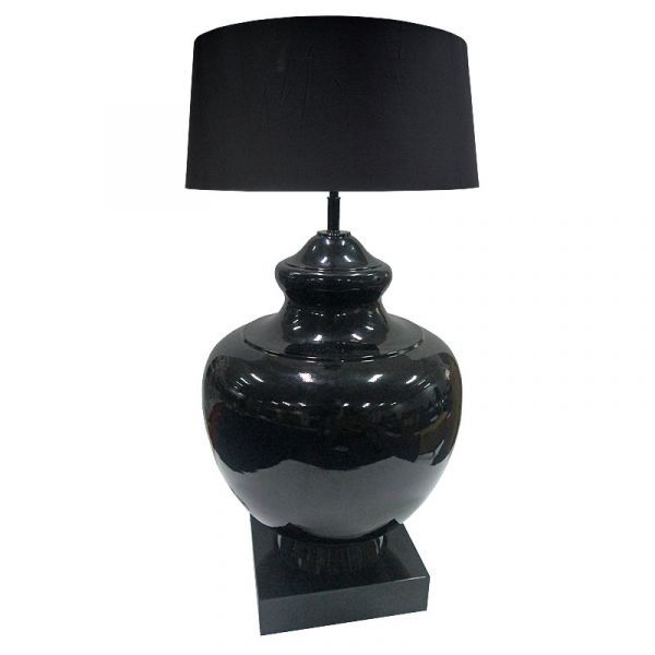 Table Lamp 46x35x83cm Brass/Nickel Black